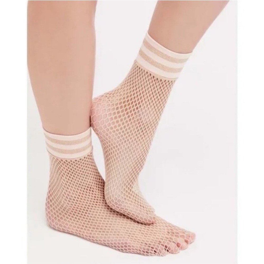 NWT Free people riot fishnet socks